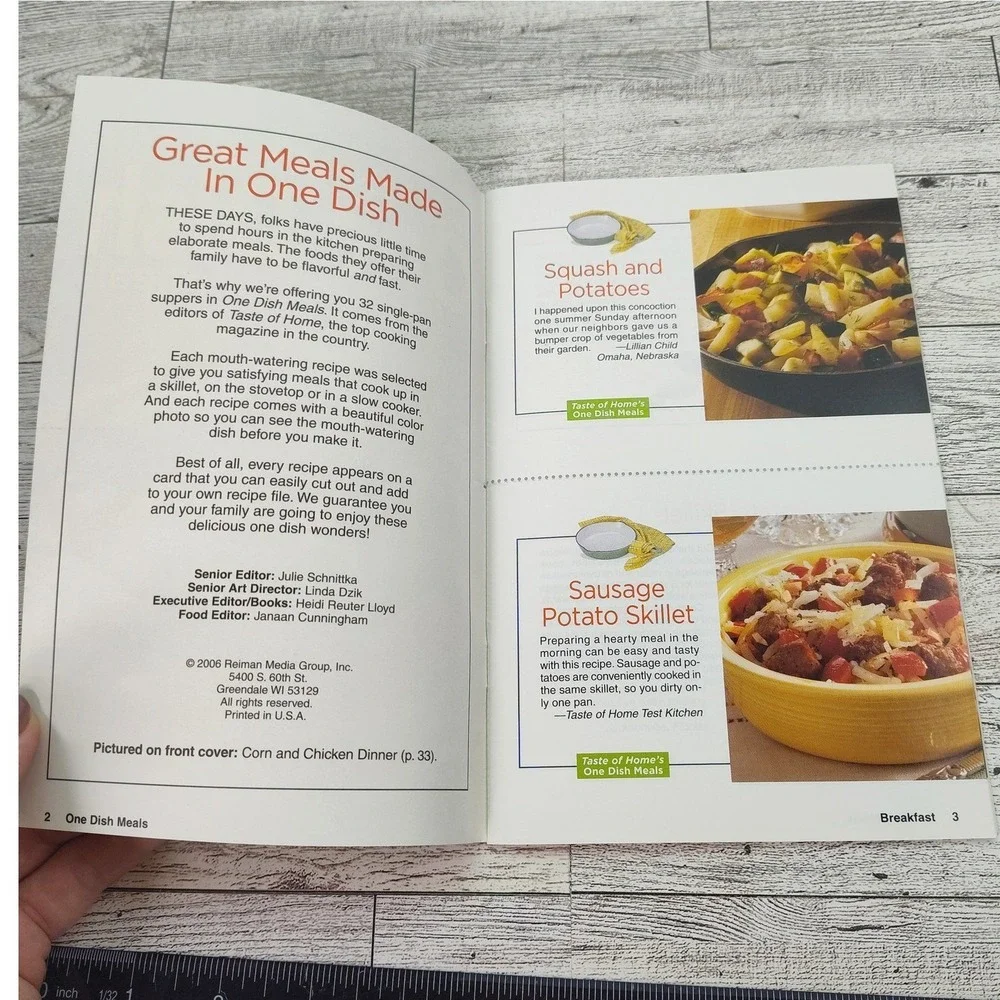 Cookbook taste home